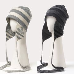 【Vivienne Westwood】ORB フラップ付ワッチ ニット帽