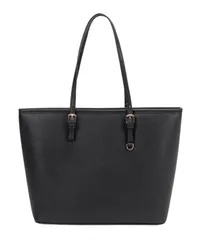 [Elixio] [エリクシオ] トートバッグ レディース ショルダー ブラック A4 就活 リクルート ビジネス 仕事 軽量 パソコンが入る 無地 カバン フォーマル 