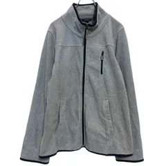 NAUTICA ジップアップ フリースジャケット XL ライトグレー ノーティカ ビッグサイズ 古着卸 アメリカ仕入 a612-6870のサムネイル