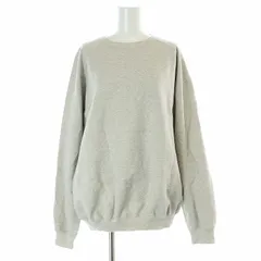 オーラリー AURALEE SUPER SOFT SWEAT BIG P/O スウェット トレーナー 長袖 3 L グレー /AT ■OSのサムネイル