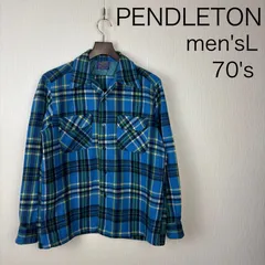 PENDLETON BOARD SHIRT JACKET 70's made in USA メンズM〜L  着用イメージ画像あります