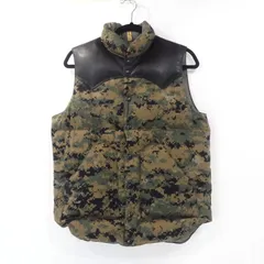 美品 ロッキーマウンテンフェザーベッド ダウンベスト オリーブ 38 Rocky Mountain Featherbed（ロッキーマウンテンフェザーベッド