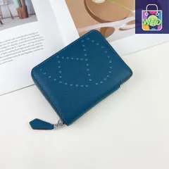 【本日限定WTO】Hermes Silk’in コンパクト財布 エンプソン?バレニアレザー シンプルで高級感あるデザイン[本日WTO|新品未使用品]-WT0輸入-ALP28