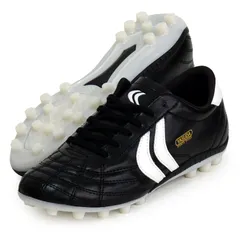 【超お買い得 】YASUDA サッカーシューズ ブラック/ホワイト　早いもの勝ち ヤスダ（YASUDA）（メンズ）サッカースパイク 天然芝・土・人工