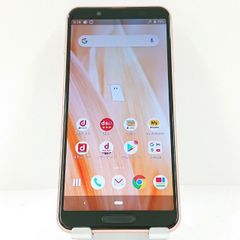 AQUOS sense3 SH-02M ドコモ ライトカッパー 送料無料 本体 c11878