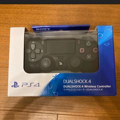 新品未開封品 PS4 ワイヤレスコントローラー 純正 ジェットブラック ...