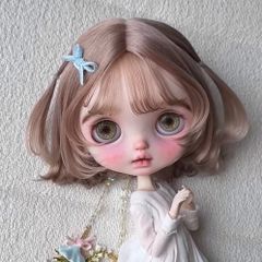moila様専用♡♡ アイシードールカスタム❤︎ブラウン×ピンク