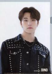 [중고] 클리어 파일 디노 A4 클리어 파일 [플랫 가샤폰 SVT 클리어 파일 컬렉션 vol.2 From PLEDIS ENTERTAINMENT SEVENTEEN]