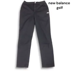 new balance golf ニューバランス ゴルフ 裏起毛 バルキーダンボール ニット スウェット ジョガーパンツ Sz.0 レディース 黒
