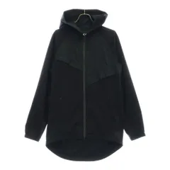 Y-3 (ワイスリー) ナイロンジップアップフーディ パーカー ジャケット ブラック FJ0452のサムネイル