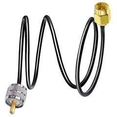 新品 SMA UHF 延長 ケーブル RG58 3.3ft（1M）TUOLNK SMA オス SO239 PL259 WiFi アンテナピグテールケーブル PL-259 CB 無線 アマチュア 無線 用 RF 同軸 アセンブリ ケーブル