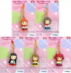 【中古】キーホルダー・マスコット(キャラクター) 全5種セット おすわりフィギュアチャーム1 「ラブライブ!サンシャイン!!」