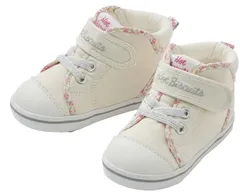 【在庫処分】SALE　mikihouse ミキハウス靴 スニーカーｍロゴ ファーストベビーシューズ12.5cm 14cm 14.5cm 出産祝い　お出かけ