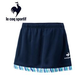 【1000円ポッキリ】ルコック テニス SEASONAL PRINT GAME SKORT レディース QTWTJE07-NVY