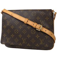 【在庫一掃】 ルイ・ヴィトン Louis Vuitton ミュゼット タンゴ ショート 肩掛け ショルダーバッグ モノグラム ブラウン M51257 レディース 【中古】