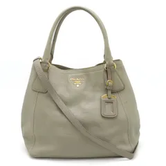 プラダ PRADA VIT DAINO ハンドバッグ BLUETTE レディース 中古