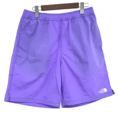 良好 THE NORTH FACE ザノースフェイス バーサタイルミッド ショートパンツ サイズ:M NB42331 パープル  メンズ 　241016000872