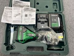 ・【未使用】HiKOKI/ハイコーキ 18V 100mm コードレスディスクグラインダ G18DSL2 XPZ 充電器 電池1個付き　【C4/D134】