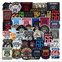 【新品】【未使用品】ヴィンテージルート66 ステッカー 50枚　まとめ売り