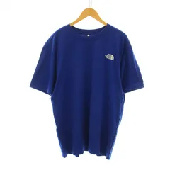 ザノースフェイス THE NORTH FACE カラー ブロック ティー COLOR BLOCK TEE Tシャツ カットソー タグ付き 半袖 プリント L 青 ブルー NF0A5EIKCZ6 ■GY09 /MQ