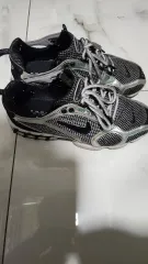 NIKE(ナイキ) x STUSSY(ステューシー) エア ズーム スピリドン ケージ 2 ピュア プラチナのサムネイル