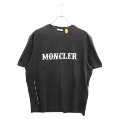 2024年最新】モンクレール Moncler メンズ Tシャツ トップス Navy Logo ...