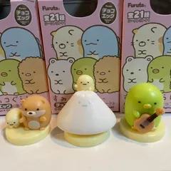 【すみっコぐらし】チョコエッグ たぴおか かわうそ ゆきやま ぺんぎん？ セット