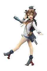 【中古】(未使用･未開封品)キューズQ 艦隊これくしょん -艦これ- 雪風 全高約190mm PVC製 塗装済み 完成品 フィギュアのサムネイル