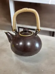 希少! 急須 アンティーク 茶器 茶道具 陶器 一点物 コレクション レトロ 工芸品 未使用品