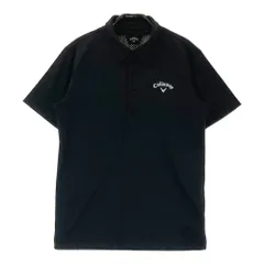 サイズ：M CALLAWAY キャロウェイ  半袖ポロシャツ  ブラック系 [241003000002] ゴルフウェア メンズ ストスト