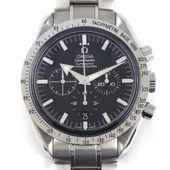 オメガ OMEGA 腕時計 スピードマスター ブロードアロー 3551.50.00 デイト クロノグラフ タキメーター スモールセコンド クロノメーター ブラック文字盤 SS 自動巻き 【箱・保付き】 【中古】のサムネイル