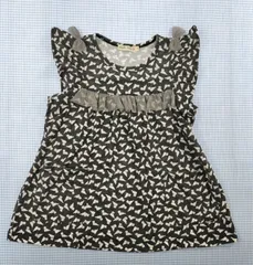 スタジオモモ studio momo チュニック ネコ柄 120cm 子供服 中古