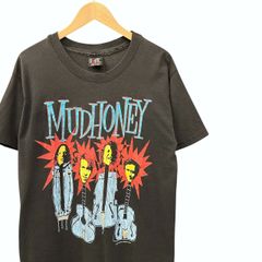 90s ビンテージ mudhoney プリント バンド Tシャツ Lサイズ ブラック USA製 90年代 マッドハニー ロックT バンT
