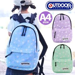 OUTDOOR PRODUCTS アウトドアプロダクツ 当店限定 キッズ キッズリュッグ 遠足 かわいい こども バック キッズバッグ リュックサック デイパック ジュニア ジュニアバッグ 遠足 通園 通学 通学バッグ 通園バッグ カバン 女の子 小学生 A4