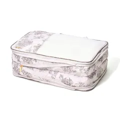 【新品】 Francfranc フランフラン クラシックフラワー 圧縮オーガナイザー M ライトピンク 1