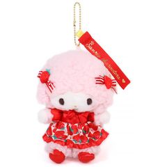 マイスウィートピアノ マスコットホルダー いちご新聞50周年 50th サンリオ sanrio キャラクター