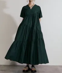 新品未使用✨UN3D. ノースリーブカットレイヤードワンピース