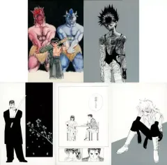 【中古】ポストカード 幽☆遊☆白書 ポストカード5枚セット 「冨樫義博展 -PUZZLE-」