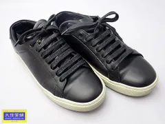 SAINT LAURENT サンローラン レディース レザー スニーカー GE419195 36.5 ブラック 中古B 【送料無料】 A-8821【質屋出品】のサムネイル