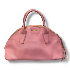 MIU MIU ハンドバッグ トートバッグ 鞄 カバン ミュウミュウ ピンク F 345A1