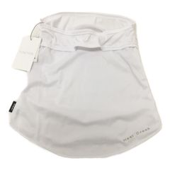 未使用品 ヒールクリーク HEAL CREEK フェイスマスク 40(M) ホワイト 白 フェイスカバー ロゴワンポイント