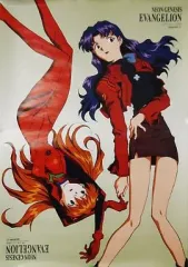 【中古】ポスター(アニメ) B2ポスター 惣流・アスカ・ラングレー＆葛城ミサト 「新世紀エヴァンゲリオン」