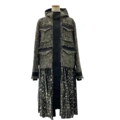 sacai サカイ　ツイード　ジャケット　コート 2026年最新】sacai ジャケット ツイードの人気アイテム - メルカリ