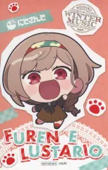 【中古】シール・ステッカー フレン・E・ルスタリオ(ミニキャラ) ステッカー 「バーチャルYouTuber にじさんじ×カラオケまねきねこ Winter Music」 コラボドリンク・フード注文特典