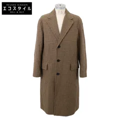 ライカ期　DRIES VAN NOTEN ドリス ウール チェスターコート 48 ライカ期DRIES VAN NOTEN ドリス ウール チェスターコート