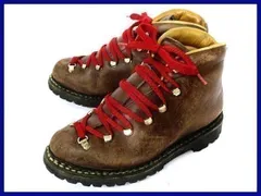 90sビンテージ★San Michele★ビブラムソール/重厚本革/トレッキングブーツ【39　24.5/茶】登山/山登り/Vintage◆WB34-8 fit=scale-down,w=1200