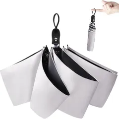 【迅速発送】AYO 日傘 超軽量 UVカット率 100% 完全遮光 遮熱 ワンタッチ自動開閉 折りたたみ傘 コンパクト 折り畳み日傘 紫外線遮断 耐風撥水 晴雨兼用 携帯便利 メンズ レディース 男女兼用 暑さ対策 母の日 父の日 ギフト