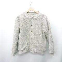 ◇ ⊇ Samansa Mos2 ボア 長袖 ブルゾン サイズF グレー レディース E  【1409240000198】のサムネイル