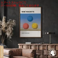 【専用】額縁付き ビンテージポスター ルネ・マグリット 1992 ドイツ刷り 専用】額縁付き ビンテージポスター ルネ・マグリット 1992