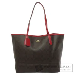 COACH コーチ 5696 シティ トート シグネチャー トートバッグ PVC レディース [中古]